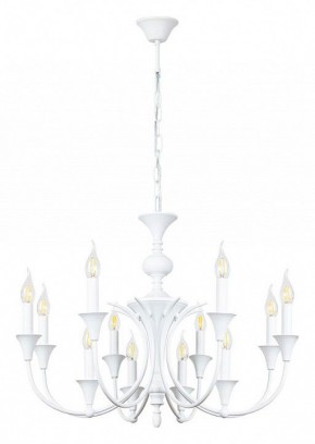 Подвесная люстра Arte Lamp Collinetta A4094LM-12WH в Нягани - nyagan.ok-mebel.com | фото 2