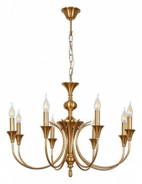 Подвесная люстра Arte Lamp Collinetta A4094LM-8PB в Нягани - nyagan.ok-mebel.com | фото 2