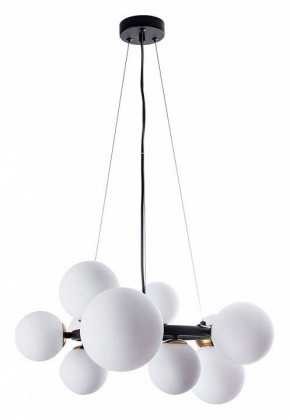 Подвесная люстра Arte Lamp Gemini A2243SP-10BK в Нягани - nyagan.ok-mebel.com | фото 2