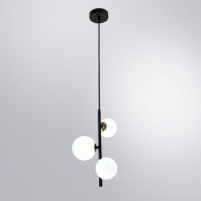 Подвесная люстра Arte Lamp Gemini A2243SP-3BK в Нягани - nyagan.ok-mebel.com | фото 3