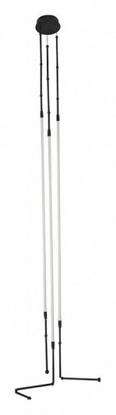 Подвесная люстра Arte Lamp Klimt A2850SP-38BK в Нягани - nyagan.ok-mebel.com | фото 2