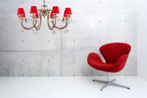 Подвесная люстра Arti Lampadari Meranola Meranola E 1.1.8 AG в Нягани - nyagan.ok-mebel.com | фото 3