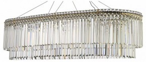 Подвесная люстра Arti Lampadari Ovindoli Nickel Ovindoli L 1.5.120x40.101 G в Нягани - nyagan.ok-mebel.com | фото