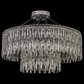Подвесная люстра Arti Lampadari Ovindoli Nickel Ovindoli L 1.5.80+40.100 N в Нягани - nyagan.ok-mebel.com | фото 3