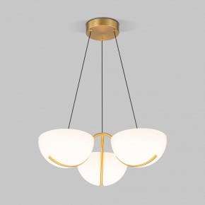 Подвесная люстра Eurosvet Emisfero 50083/3 LED золото в Нягани - nyagan.ok-mebel.com | фото 2