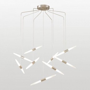 Подвесная люстра Lussole Hopkins LSP-7398 в Нягани - nyagan.ok-mebel.com | фото 2