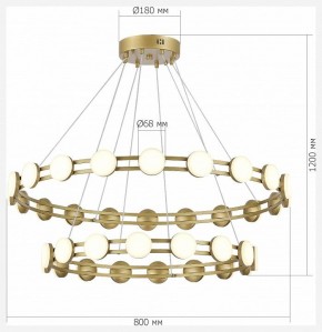 Подвесная люстра ST-Luce MONRO SL6610.203.36 в Нягани - nyagan.ok-mebel.com | фото 4