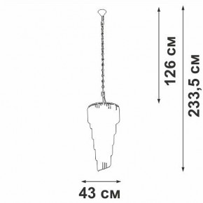 Подвесная люстра Vitaluce V5311 V5311-8/13 в Нягани - nyagan.ok-mebel.com | фото 4