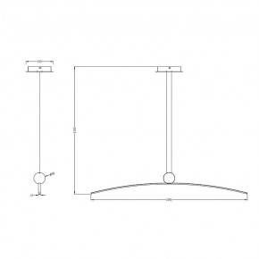 Подвесной светильник Arte Lamp Arno A3362SP-25BK в Нягани - nyagan.ok-mebel.com | фото 3