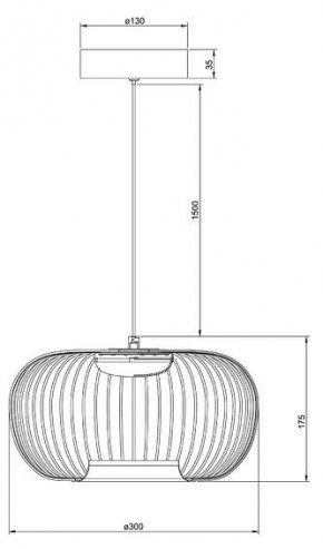 Подвесной светильник Arte Lamp Flare A3527SP-12BK в Нягани - nyagan.ok-mebel.com | фото 3