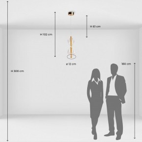 Подвесной светильник De City Оскар 33 510013701 в Нягани - nyagan.ok-mebel.com | фото 8