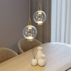Подвесной светильник Eurosvet Frasco 50267/1 LED латунь в Нягани - nyagan.ok-mebel.com | фото 4