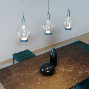 Подвесной светильник Eurosvet Frasco 50267/1 LED синий в Нягани - nyagan.ok-mebel.com | фото 4