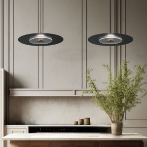 Подвесной светильник Eurosvet Kontur 40030/1 LED черный в Нягани - nyagan.ok-mebel.com | фото 3