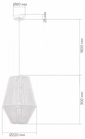 Подвесной светильник EVOLUCE ETTAN SLE6025-513-01 в Нягани - nyagan.ok-mebel.com | фото 6