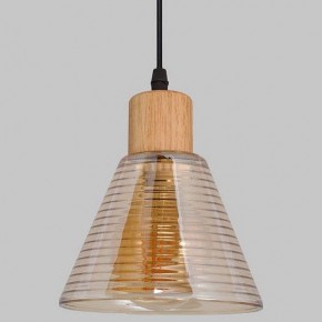 Подвесной светильник Imex MD.5870 MD.5870-1-P-WOOD+BK в Нягани - nyagan.ok-mebel.com | фото