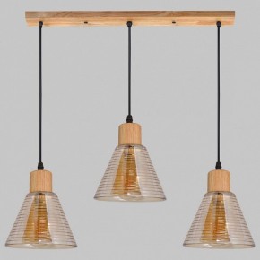 Подвесной светильник Imex MD.5870 MD.5870-3-P-WOOD+BK в Нягани - nyagan.ok-mebel.com | фото