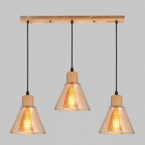 Подвесной светильник Imex MD.5870 MD.5870-3-P-WOOD+BK в Нягани - nyagan.ok-mebel.com | фото 2