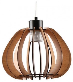 Подвесной светильник Imex MD.9012 MD.9012-1-P-BK+WOOD в Нягани - nyagan.ok-mebel.com | фото