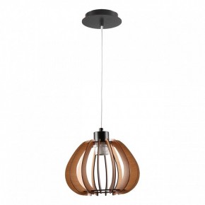 Подвесной светильник Imex MD.9012 MD.9012-1-P-BK+WOOD в Нягани - nyagan.ok-mebel.com | фото 2