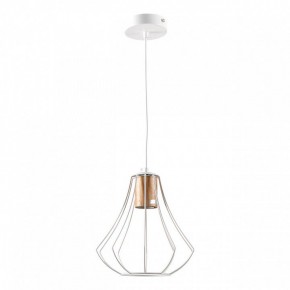 Подвесной светильник Imex MD.9052 MD.9052-1-P-WH+WOOD в Нягани - nyagan.ok-mebel.com | фото 2