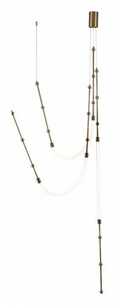 Подвесной светильник Indigo Corda 14010/3P Brass в Нягани - nyagan.ok-mebel.com | фото 4