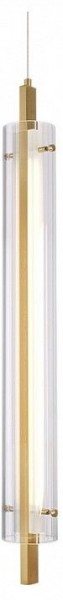 Подвесной светильник Indigo Vitreo 11067/B/1P Brass в Нягани - nyagan.ok-mebel.com | фото