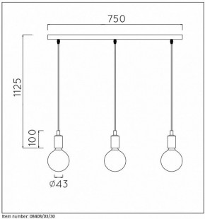 Подвесной светильник Lucide Fix Multiple 08408/03/30 в Нягани - nyagan.ok-mebel.com | фото 4