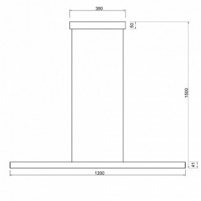 Подвесной светильник Mantra Lineal 9034 в Нягани - nyagan.ok-mebel.com | фото 3