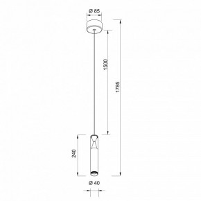Подвесной светильник Mantra Spark 8968 в Нягани - nyagan.ok-mebel.com | фото 4