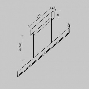 Подвесной светильник Maytoni Ephoria P109PL-36W2.7-6K-BS в Нягани - nyagan.ok-mebel.com | фото 2