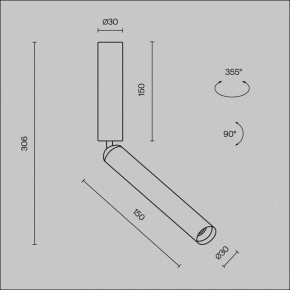 Подвесной светильник Maytoni Focus T C142CL-6W3K-B в Нягани - nyagan.ok-mebel.com | фото 6
