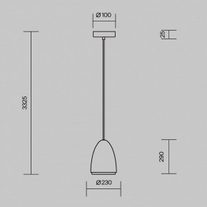 Подвесной светильник Maytoni Pilastro MOD430PL-01CM в Нягани - nyagan.ok-mebel.com | фото 5