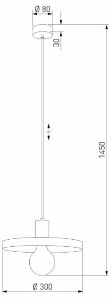 Подвесной светильник TK Lighting SILA 10757 SILA SABIA BROWN в Нягани - nyagan.ok-mebel.com | фото 4