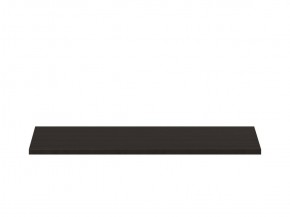 Полка ОРИОН для шкафа широкая, цвет Дуб Венге в Нягани - nyagan.ok-mebel.com | фото 2