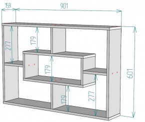 Полка S40 в Нягани - nyagan.ok-mebel.com | фото 2