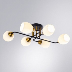 Потолочная люстра Arte Lamp Andrea A8141PL-6BK в Нягани - nyagan.ok-mebel.com | фото 2