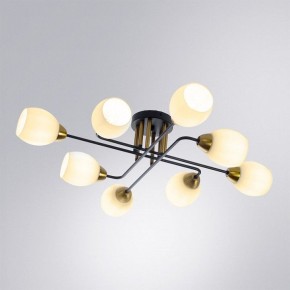 Потолочная люстра Arte Lamp Andrea A8141PL-8BK в Нягани - nyagan.ok-mebel.com | фото 2