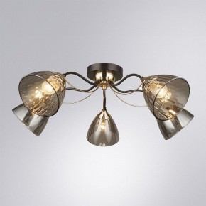 Потолочная люстра Arte Lamp Lily A4366PL-5BK в Нягани - nyagan.ok-mebel.com | фото 2