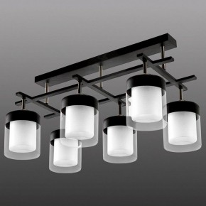 Потолочная люстра Imex MD.06593 MD.06593-6-S-BK+AB в Нягани - nyagan.ok-mebel.com | фото