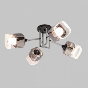 Потолочная люстра Imex MD.2184 MD.2184-4-S-BK+CH в Нягани - nyagan.ok-mebel.com | фото 2
