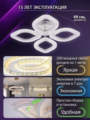 Потолочная люстра Natali Kovaltseva SM LED LAMPS 81455 в Нягани - nyagan.ok-mebel.com | фото 5