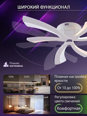 Потолочная люстра Natali Kovaltseva VIO LED LAMPS 81453 в Нягани - nyagan.ok-mebel.com | фото 6