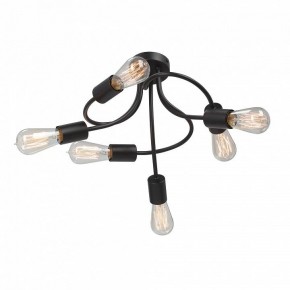 Потолочная люстра Vitaluce V3928 V3928-1/6PL в Нягани - nyagan.ok-mebel.com | фото 3