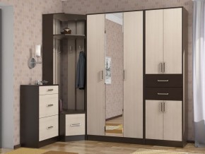 Прихожая ДИАНА-4 сек №11 (Венге/Дуб молочный) в Нягани - nyagan.ok-mebel.com | фото 3
