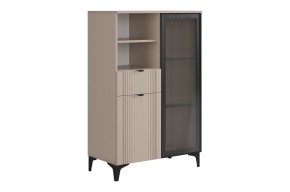 РИЧ Комод 2 со стеклом в Нягани - nyagan.ok-mebel.com | фото