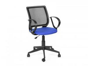 Кресло офисное Эксперт Рондо (черный/синий) в Нягани - nyagan.ok-mebel.com | фото 1