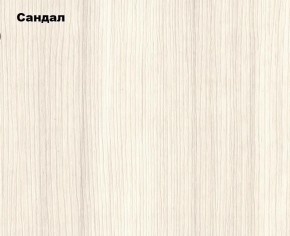 Шкаф 2-х створчатый Белла (Сандал, Графит/Дуб крафт) в Нягани - nyagan.ok-mebel.com | фото 2