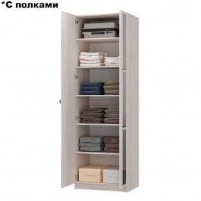 Шкаф 2-х створчатый Зарина ШК-01 (ясень белый) в Нягани - nyagan.ok-mebel.com | фото 3