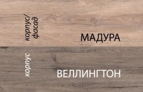 Шкаф 2D1S/D1, DIESEL , цвет дуб мадура/веллингтон в Нягани - nyagan.ok-mebel.com | фото 3